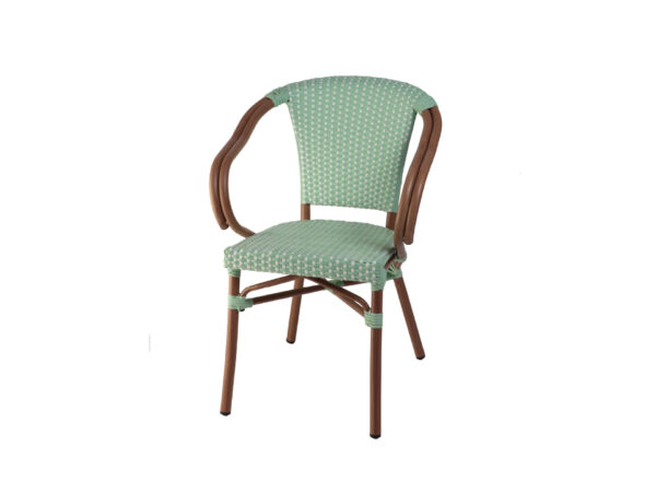 241 Alu Green-White