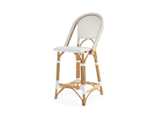 Venice Barstool H66 White